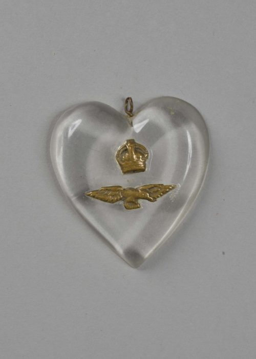 Clear plastic sweetheart badge 2019