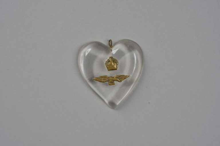 Clear plastic sweetheart badge 2019