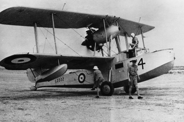 AAG 0173 HMS Leanders Walrus at Christmas Island 1938 HMS Leander's Walrus at Christmas Island, 1938