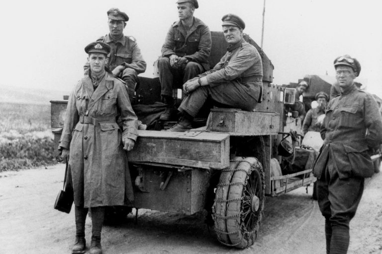WWI Armoured car