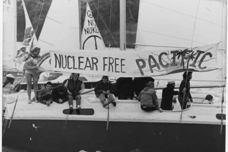 USS Phoenix protest photographs