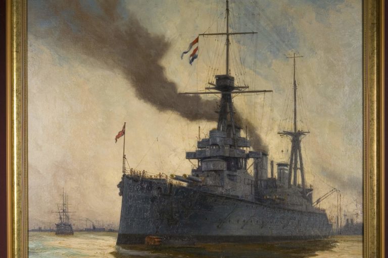 FT-0619-HMS-NZ-Painting1 Reproduction of HMS New Zealand oil painting