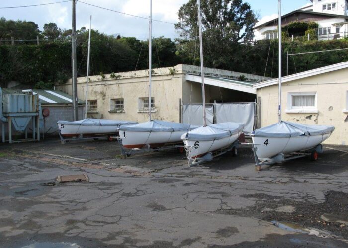 Before building started at Torpedo Bay - 2009.