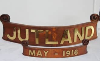 Honours Board HMS New Zealand Battle Honour