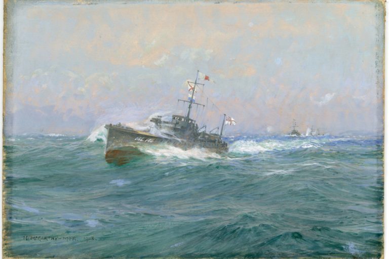 Water colour ML142 at sea