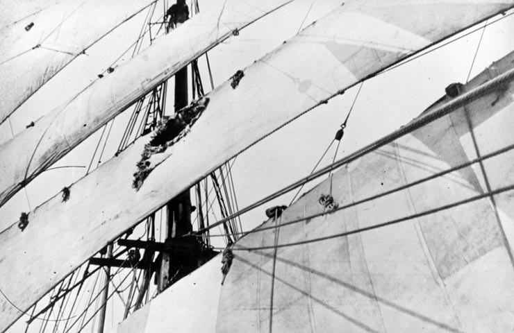 Prize after action against U93 HMS Prize after action against U93