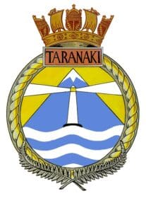 HMNZS Taranaki HMNZS Taranaki badge