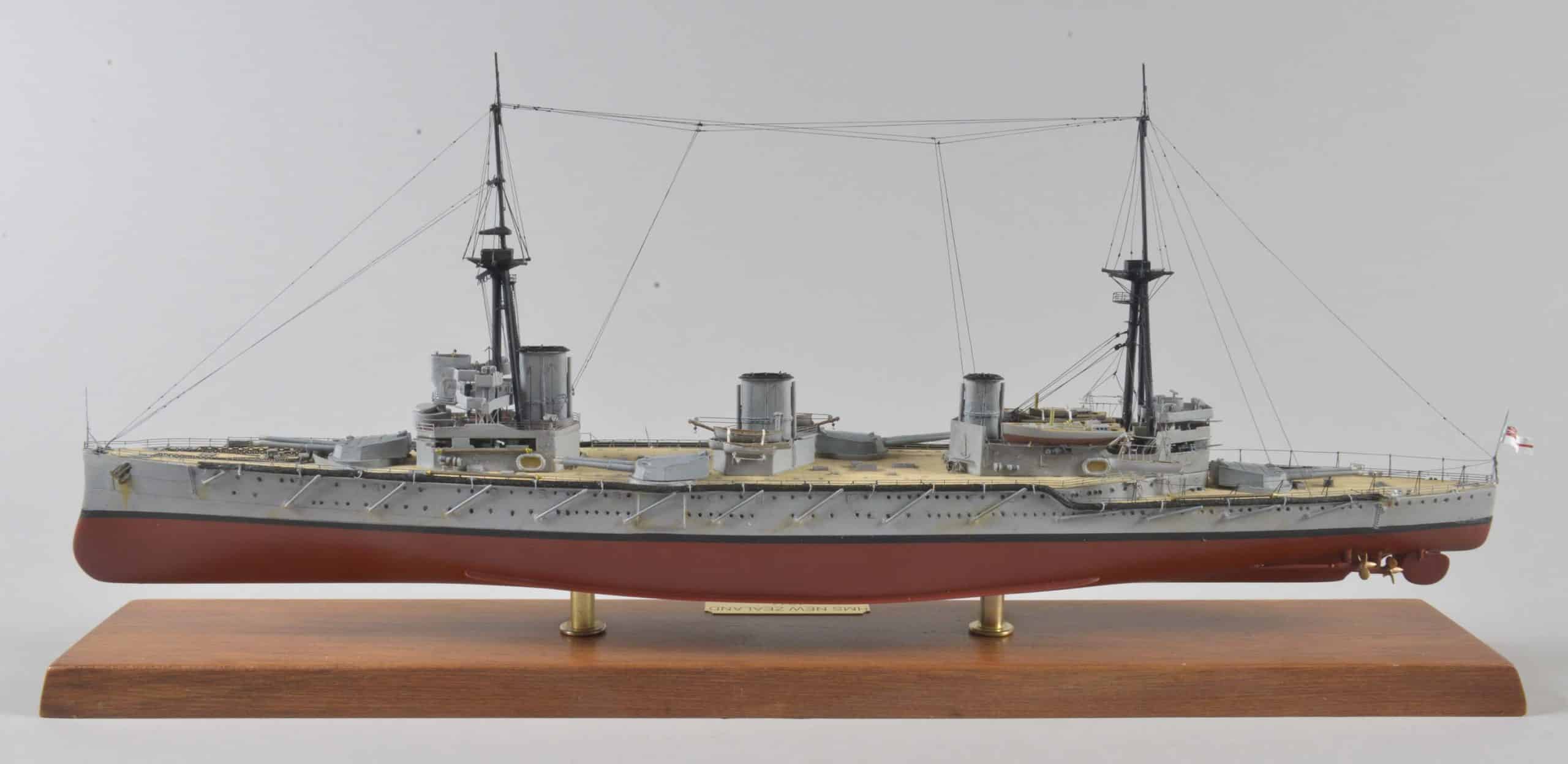 Model of HMS New Zealand