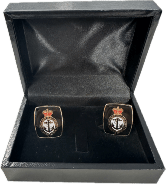RNZN Crest Cufflinks