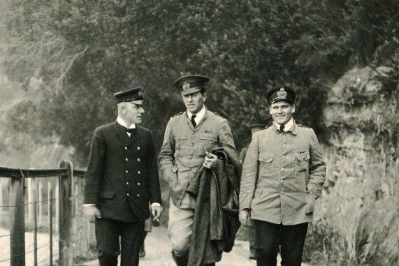 von-Luckner-on-Motuihe-1917 Count Felix von Luckner on Motuihe 1917